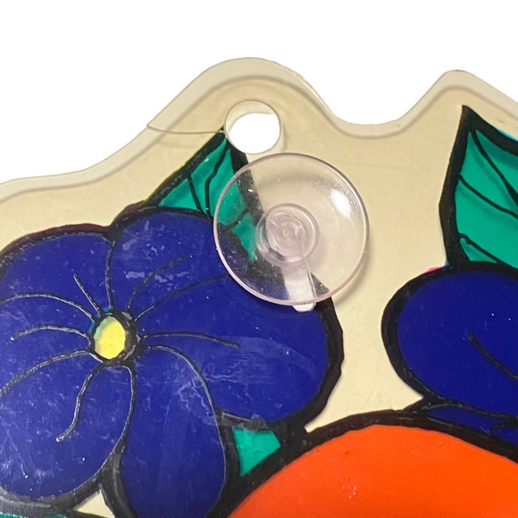 Vintage 90's Easter Chicks Egg Bunny Diecut Plastic Suction Cup Window Clings 3 - Picture 4 of 9